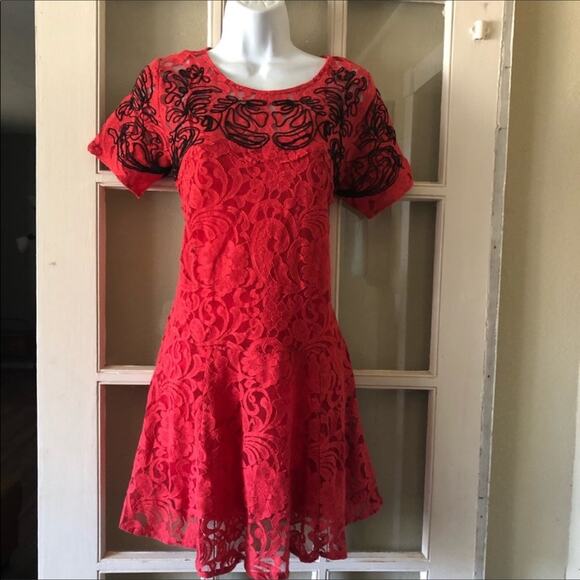 Free People Lace Dress - Picture 3 of 7